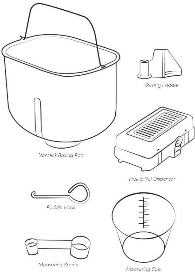 Aroma ABM-270 - Accessories Identification - 1