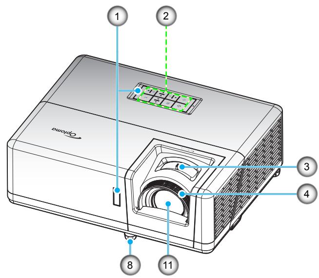OPTOMA HZ40 - Description du produit - 3