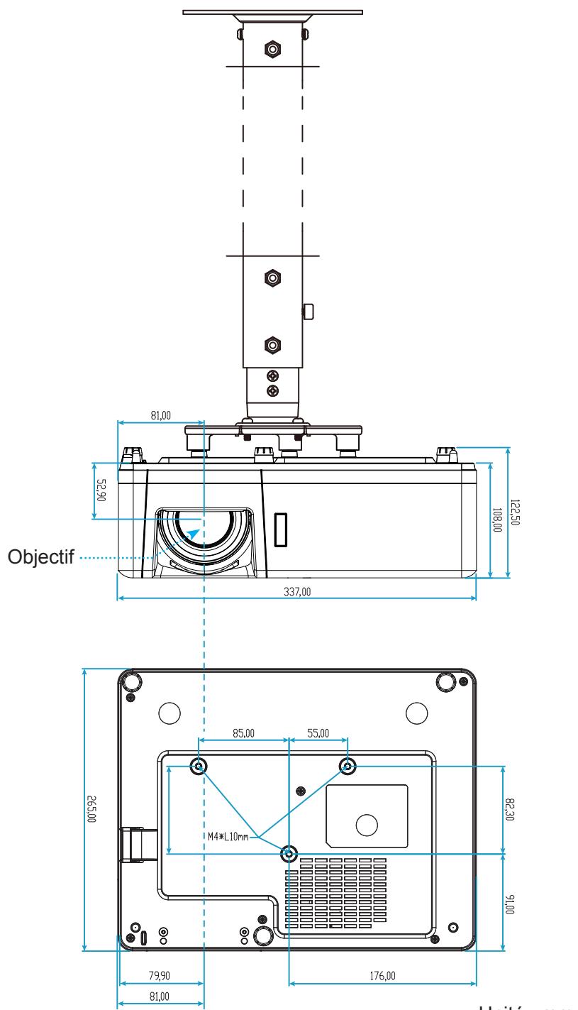 OPTOMA HZ40 - Modèle WXGA - 1