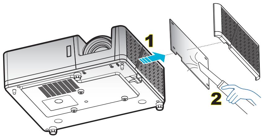 OPTOMA HZ40 - Procédure : - 1