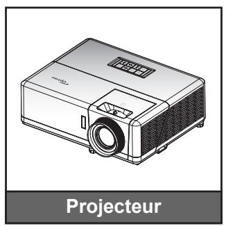 OPTOMA HZ40 - Accessoires standard - 1