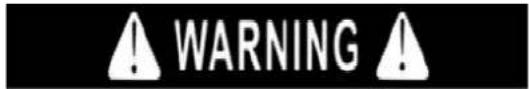 WARNING!
