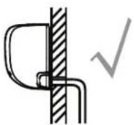 Esatto ESAC25RC - NOTE ON DRAIN HOSE PLACEMENT - 1