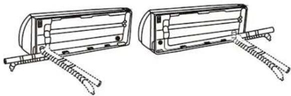 Esatto ESAC25RC - NOTE ON PIPING ANGLE - 1