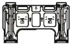 Esatto ESAC25RC - MOUNTING PLATE DIMENSIONS - 2