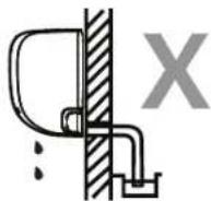 Esatto ESAC25RC - NOTE ON DRAIN HOSE PLACEMENT - 4