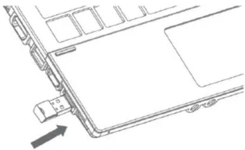 Technical line drawing of a vehicle chassis with attached components and an arrow indicating motion (no text or symbols)