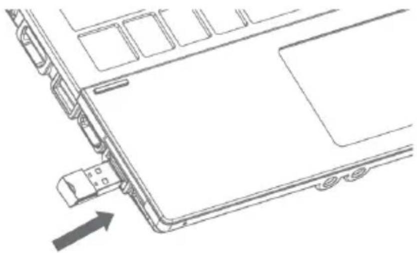 Technical line drawing of a vehicle chassis with attached components and an arrow indicating motion (no text or symbols)