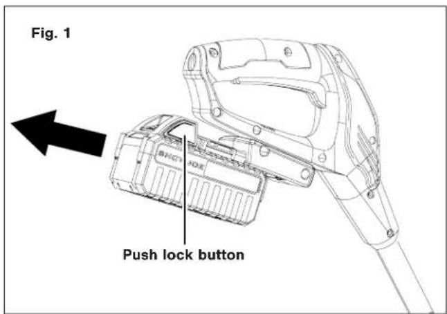 Fig. 1 Push lock button