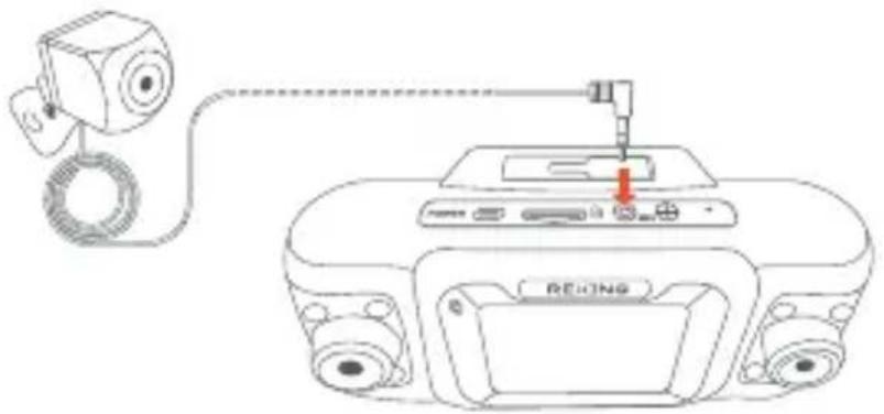 Rexing R4 - Step 4: Mount the Rear Camera - 1