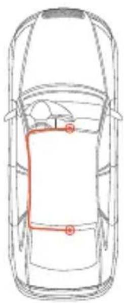 Rexing R4 - Step 4: Mount the Rear Camera - 2