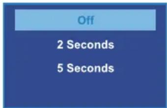 Off 2 Seconds 5 Seconds