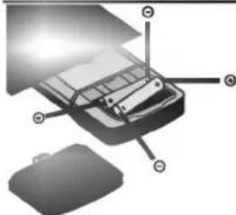 LG LM-K2530X - Remote control battery installation - 1