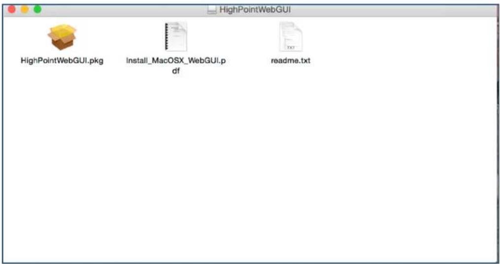 HighPointWebGUI HighPointWebGUI.pkg Install_MacOSX_WebGUI.p df readme.txt