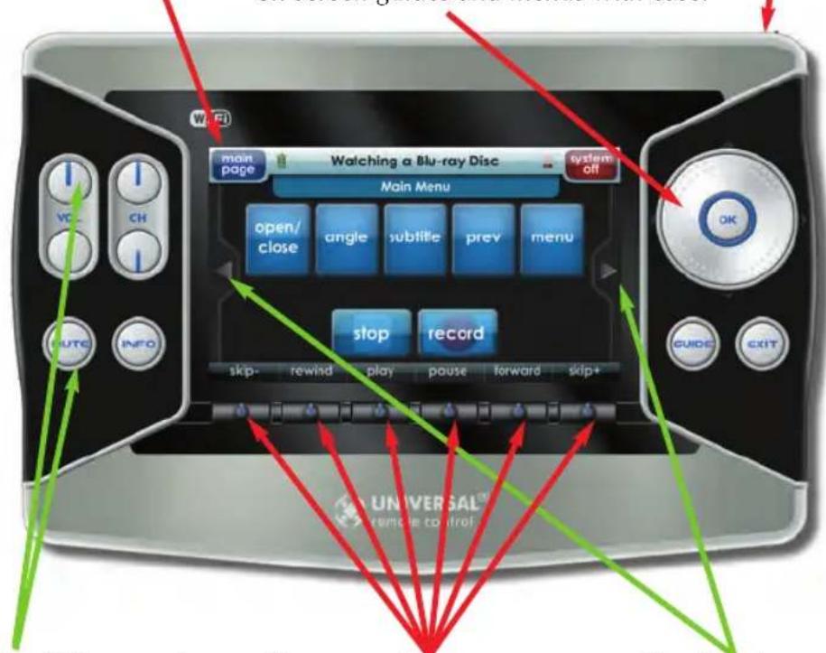 WiFi main page Watching a Blu-ray Disc Main Menu open/ close angle subtitle prev menu stop record skip- rewind play pause forward skip+ OK GUIDE EXIT UNIVERSAL® remote control