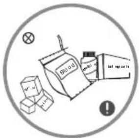 InAlto I4DF545X - Warnings related to placing items - 2