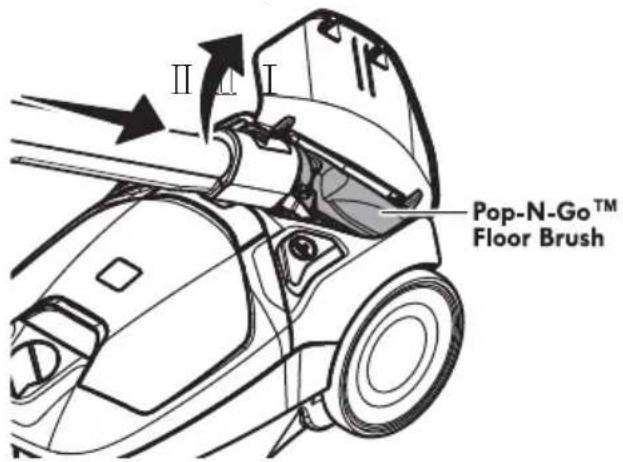 II II I Pop-N-Go™ Floor Brush