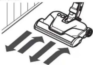 KENMORE BC4026 - SUGGESTED SWEEPING PATTERN - 1