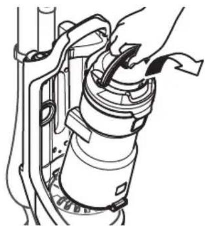 KENMORE DU3017 - TO REMOVE DUST CUP - 2