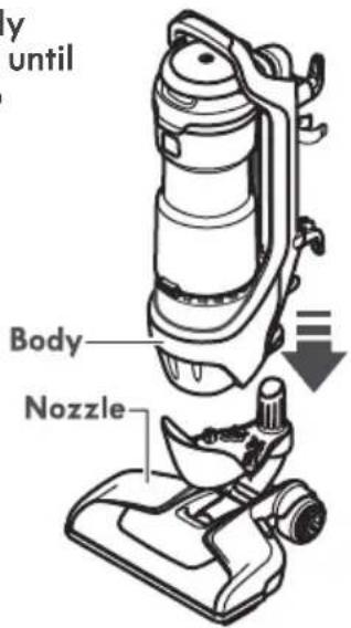y until Body Nozzle