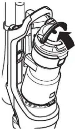 KENMORE DU3017 - TO REINSTALL DUST CUP - 1