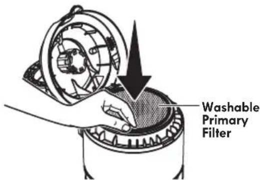 Washable Primary Filter