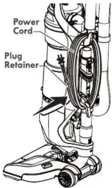 Power Cord Plug Retainer