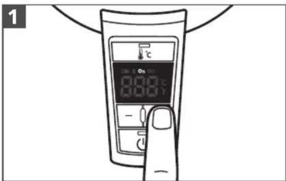 1 °C ON 0.00°C 0.00°C -