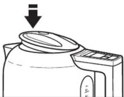 KITCHENAID Artisan Electric Kettle - FILLING THE ELECTRIC KETTLE WITH WATER - 3