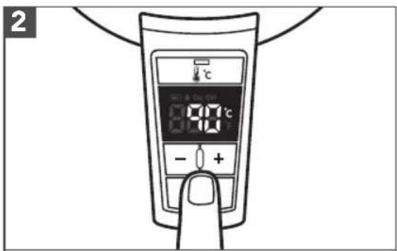 2 0.0°C - +