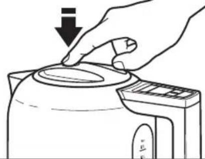 KITCHENAID Artisan Electric Kettle - FILLING THE ELECTRIC KETTLE WITH WATER - 1