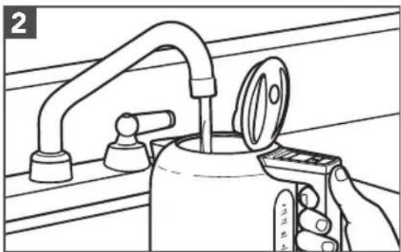 KITCHENAID Artisan Electric Kettle - COMO REMOVER DEPÓSITOS MINERAIS DA PARTE INTERNA - 3