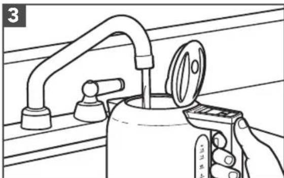 KITCHENAID Artisan Electric Kettle - REMOVING MINERAL DEPOSITS FROM THE INTERIOR - 3