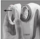 Conair CLS1X - REMOVING AND FITTING THE DISTANCE RING - 1
