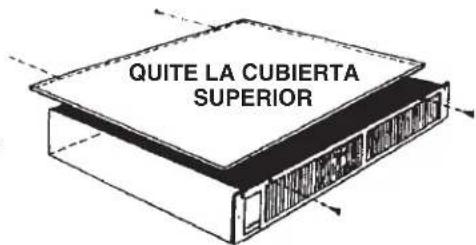 QUITE LA CUBIERTA SUPERIOR