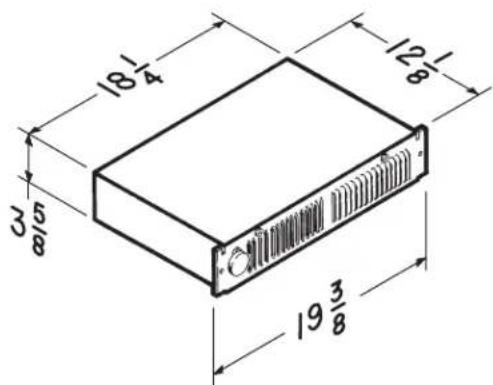 18 1/4 12 1/8 3 5/8 19 3/8