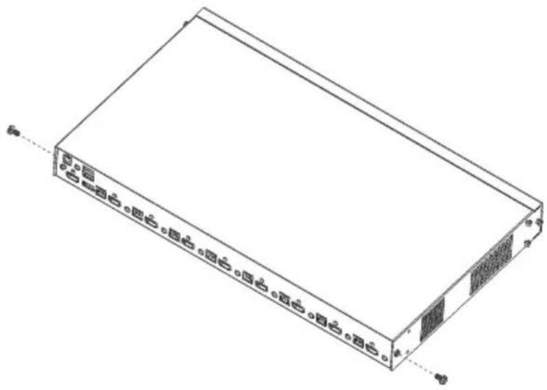 IOGEAR GCS1816 - Rack Mounting – Rear - 1