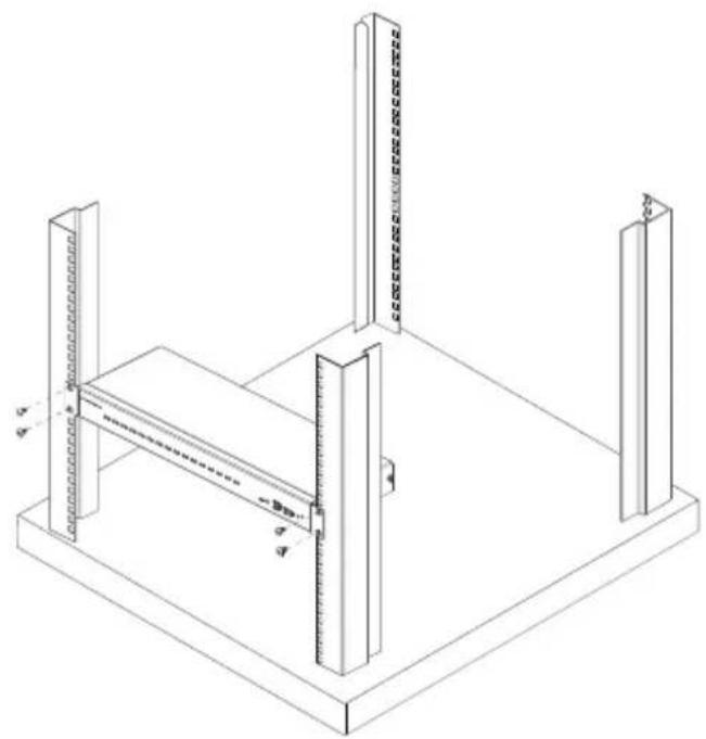 IOGEAR GCS1816 - Rack Mounting – Front - 3
