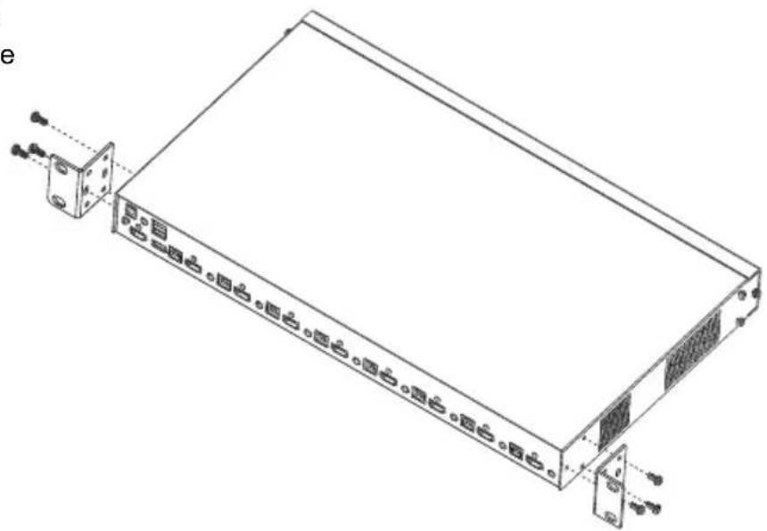 IOGEAR GCS1816 - Rack Mounting – Rear - 2