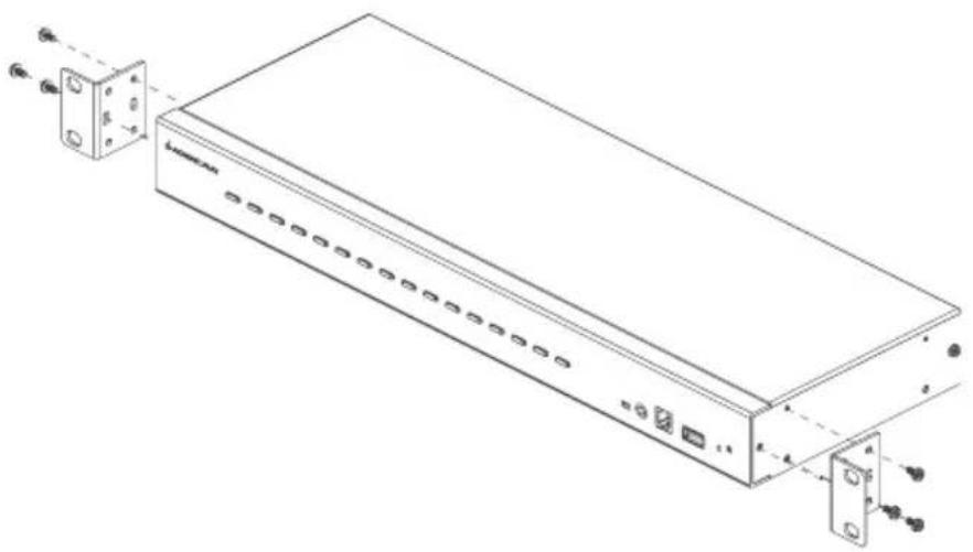 IOGEAR GCS1816 - Rack Mounting – Front - 2