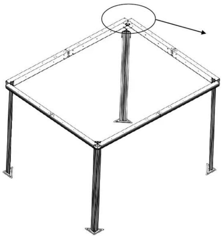 Gazebo Penguin 43224-32 - Step 3: - 1