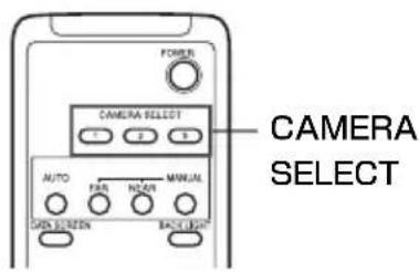 POWER CAMERA SELECT AUTO FAN NOAR MAIN SEN SCREEN BACK LIGHT CAMERA SELECT