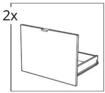 Simple line drawing of a rectangular box with a lid, placed on top (no text or symbols)