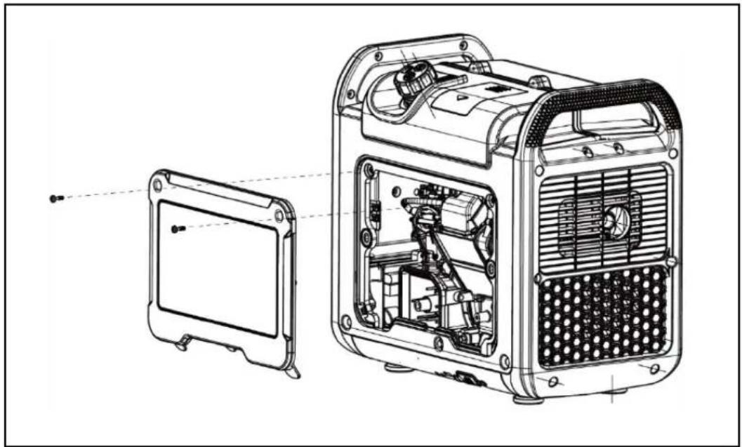HYUNDAI HY2250SEi - WARNING – When changing the oil, ensure it's warmed. If changing the oil after more than 10 minutes of operation, allow the machine to cool for a short period of time. - 1
