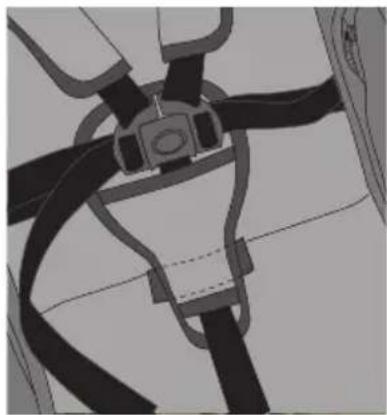 Evenflo Clover - HARNESS - COMFORT MODE (WITH BUCKLE COVER) - 3