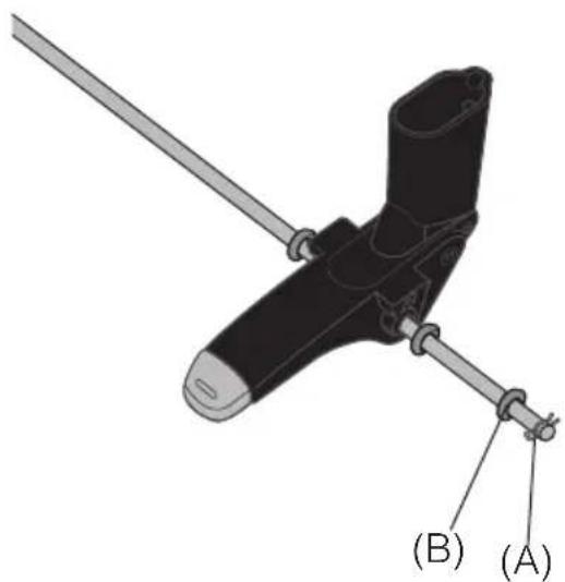 Evenflo Clover - REAR WHEEL ASSEMBLY - 1