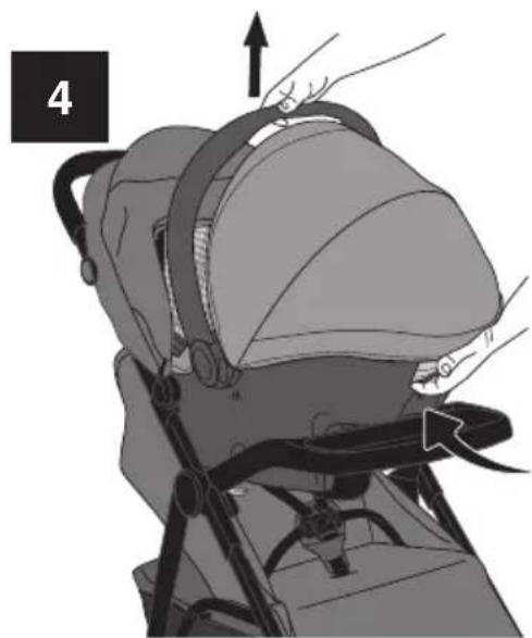 Evenflo Clover - Using Your Stroller with Recommended Infant Car Seats - 3