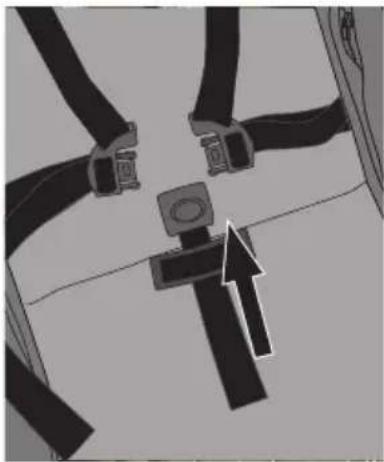 Evenflo Clover - HARNESS - COMFORT MODE (NO BUCKLE COVER) - 1