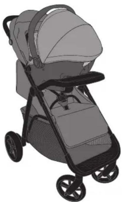 Evenflo Clover - Configuraciones de uso del Clover - 2