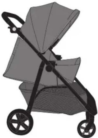 Evenflo Clover - FROM COMFORT MODE TO STROLLER MODE - 1